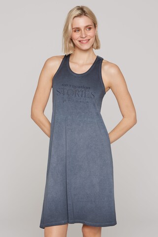 Soccx Summer Dress in Blue: front