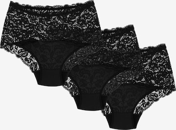 Slip 'Teri' Wolbar en noir : devant