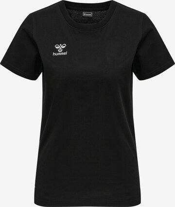 Hummel - Camiseta funcional 'Move' en negro: frente