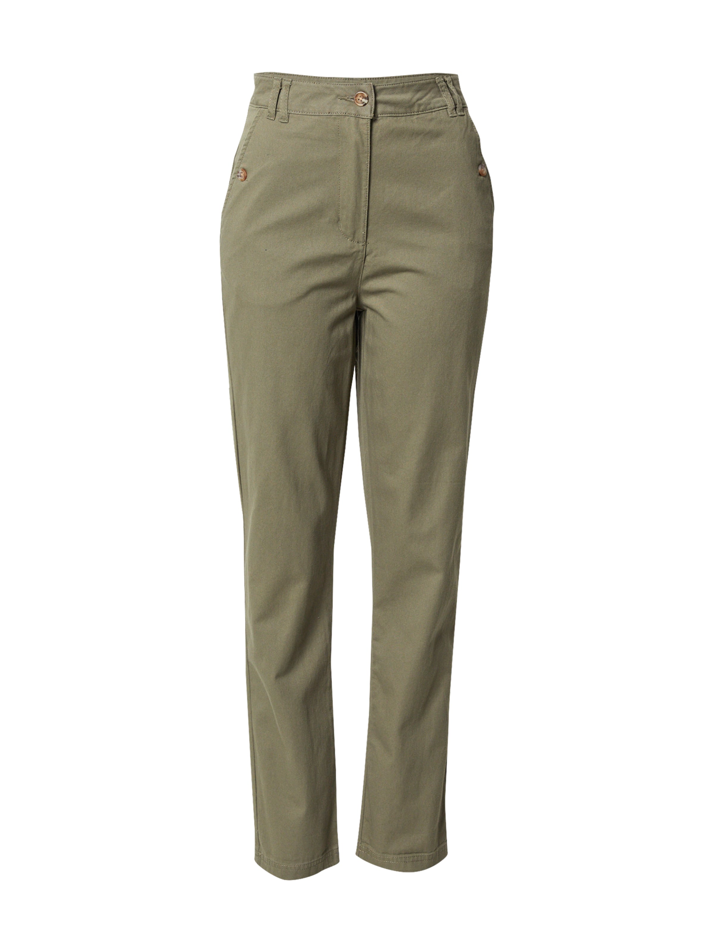 Oasis Regular Chino trousers in Green: front