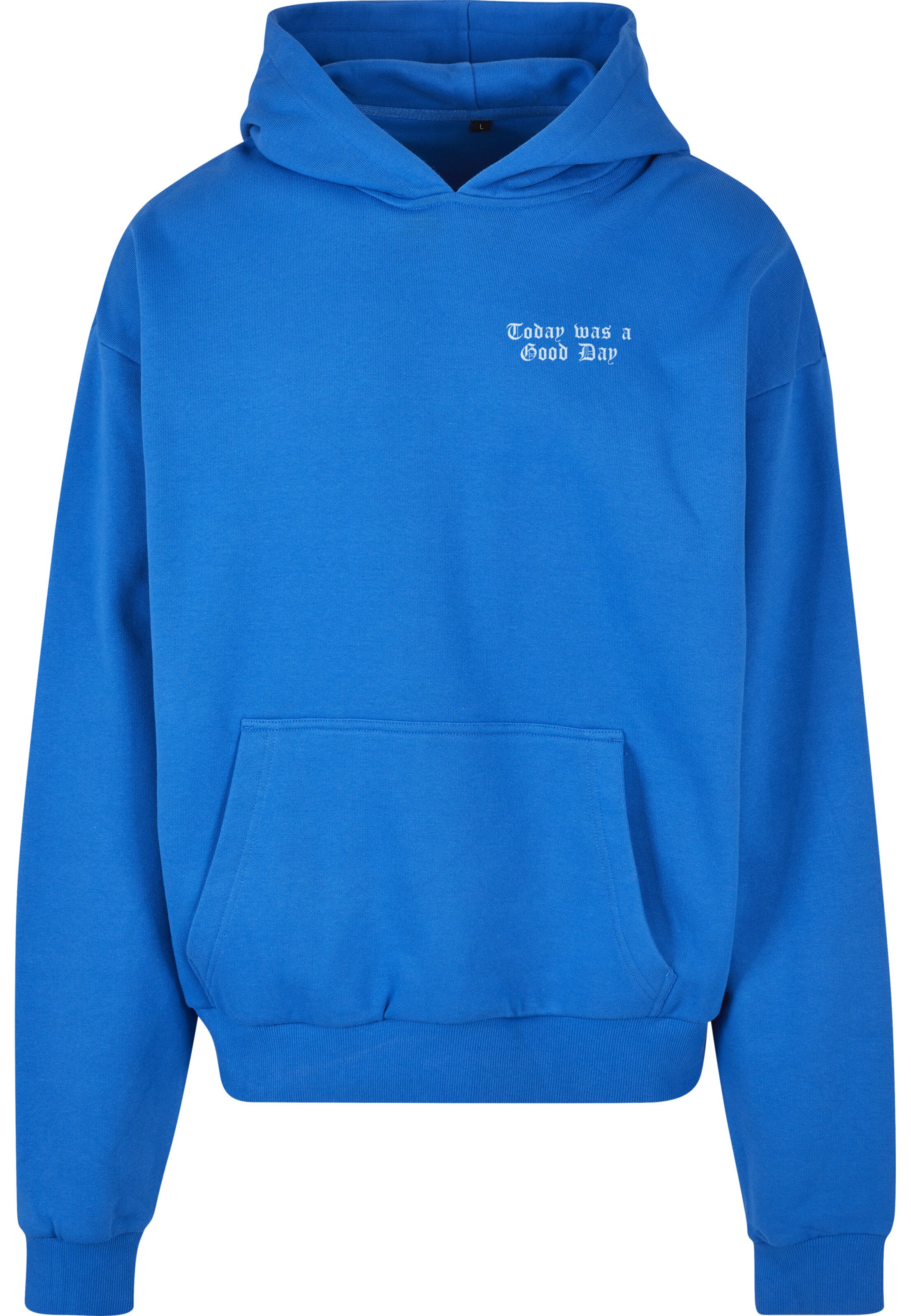 Pull-over 'Good Day' Mister Tee en bleu : devant