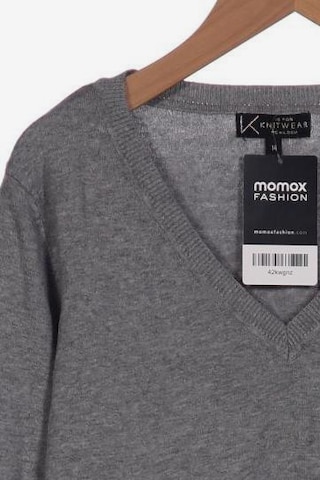 NEW LOOK Pullover XL in Grau
