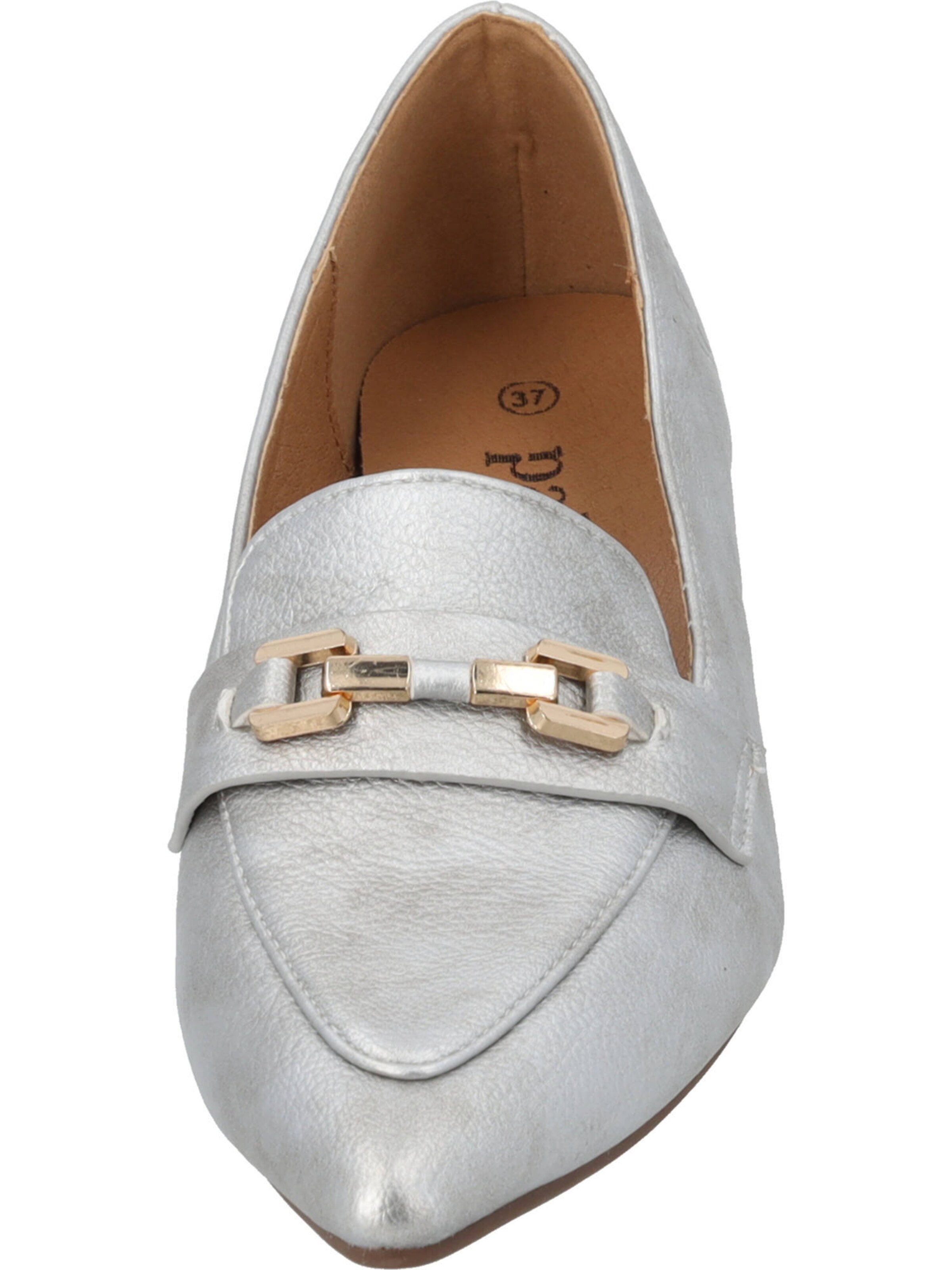 Palado by Sila Sahin Mocassins in Zilver