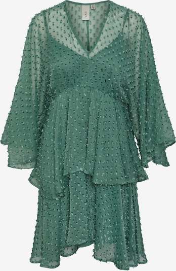 Y.A.S Robe 'RINNA' en vert, Vue avec produit