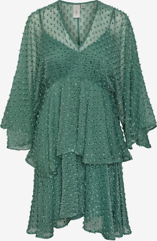 Abito 'RINNA' di YAS in verde: frontale