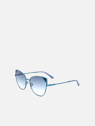 Karl Lagerfeld Zonnebril in Blauw: voorkant