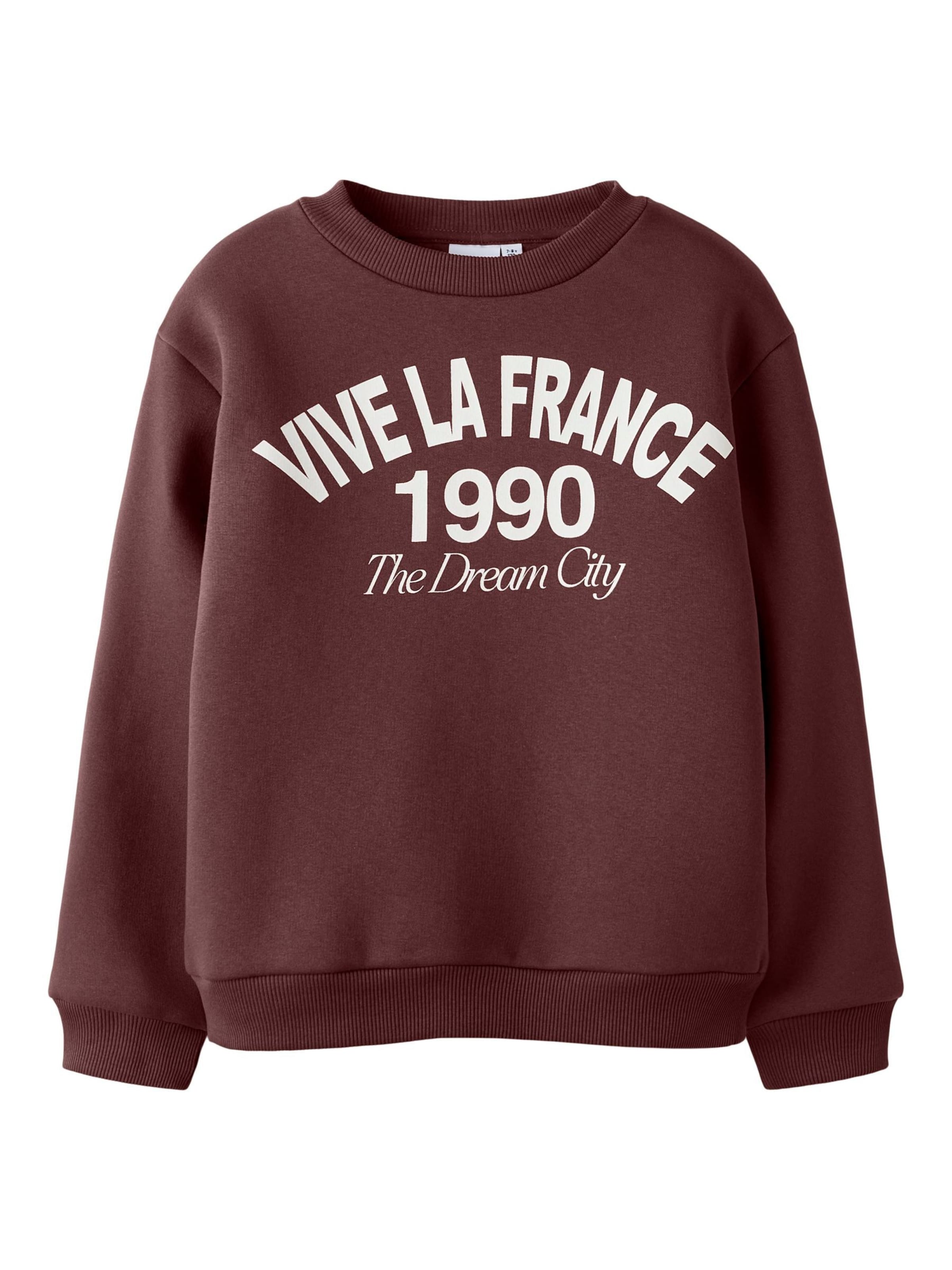 NAME IT - Sudadera en rojo: frente