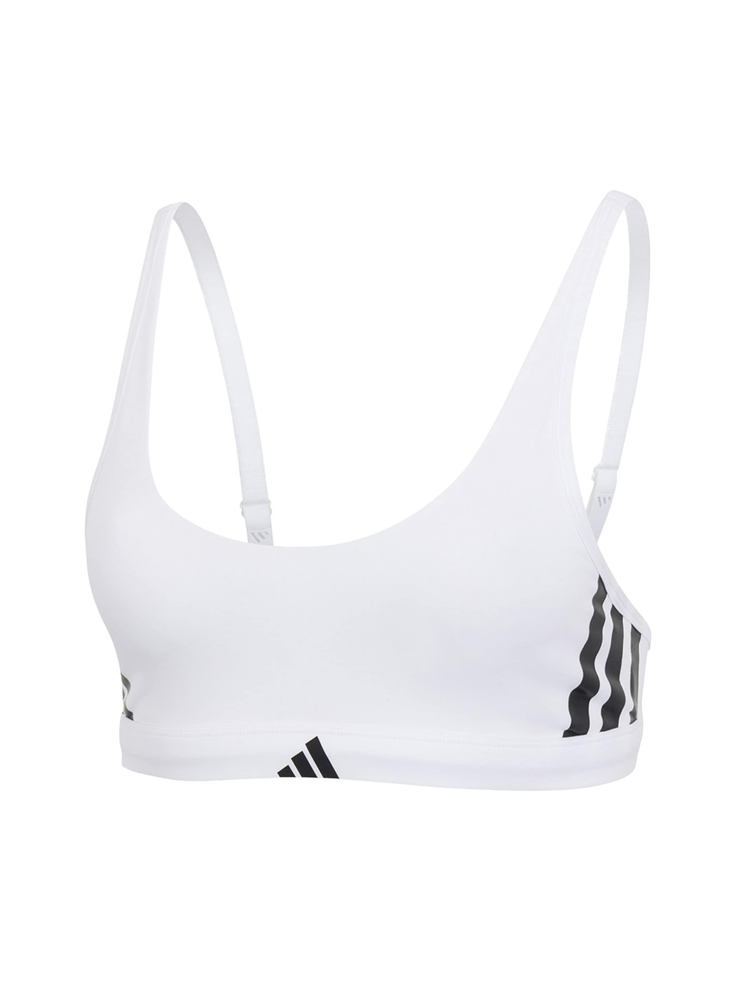 Bustier Soutien-gorge ' Scoop Bralette - Sport Active Essentials ' ADIDAS SPORTSWEAR en blanc : devant