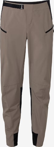 VAUDE Regular Sportbroek 'Moab Pro' in Beige: voorkant