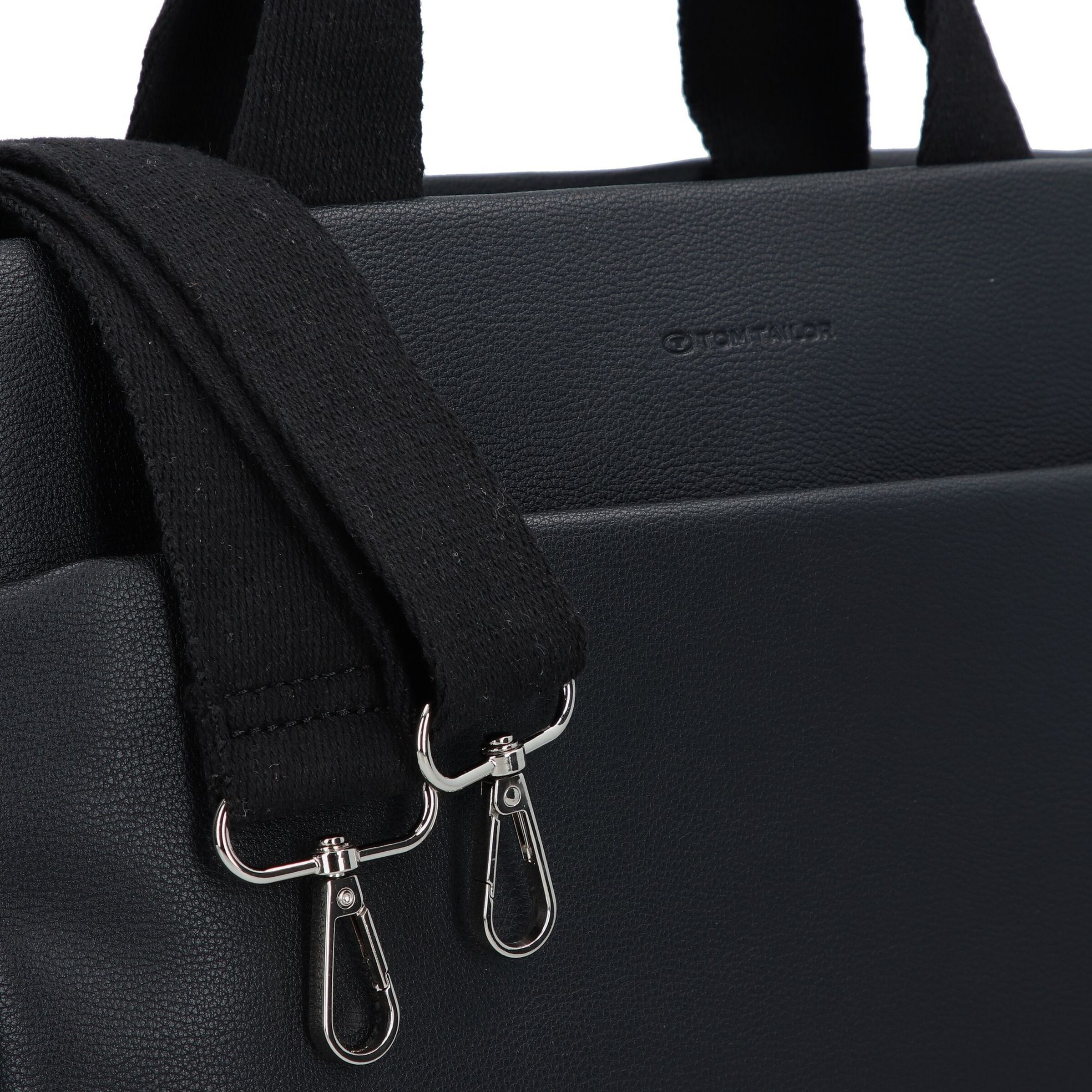 TOM TAILOR Shopper 'Rella' in Black