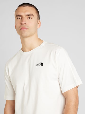 T-Shirt fonctionnel THE NORTH FACE en blanc