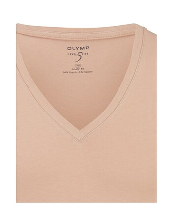 OLYMP Shirt in Beige