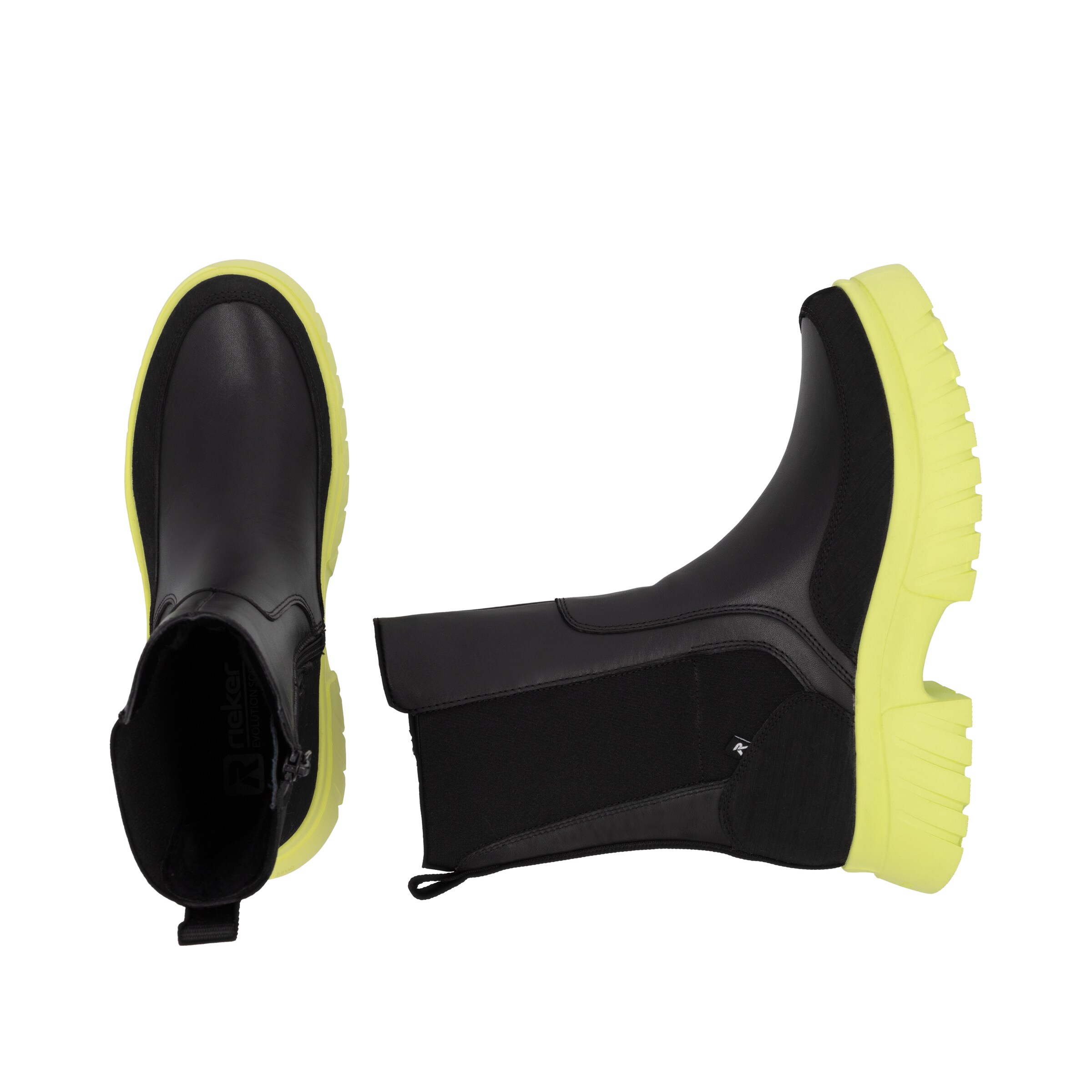 Chelsea Boots Rieker Sport en noir