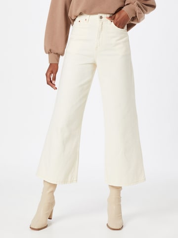 Dr. Denim Wide Leg Jeans 'Aiko' i beige: forside