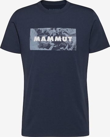 MAMMUT Funktionsshirt 'Trovat' in Blau: Vorderseite