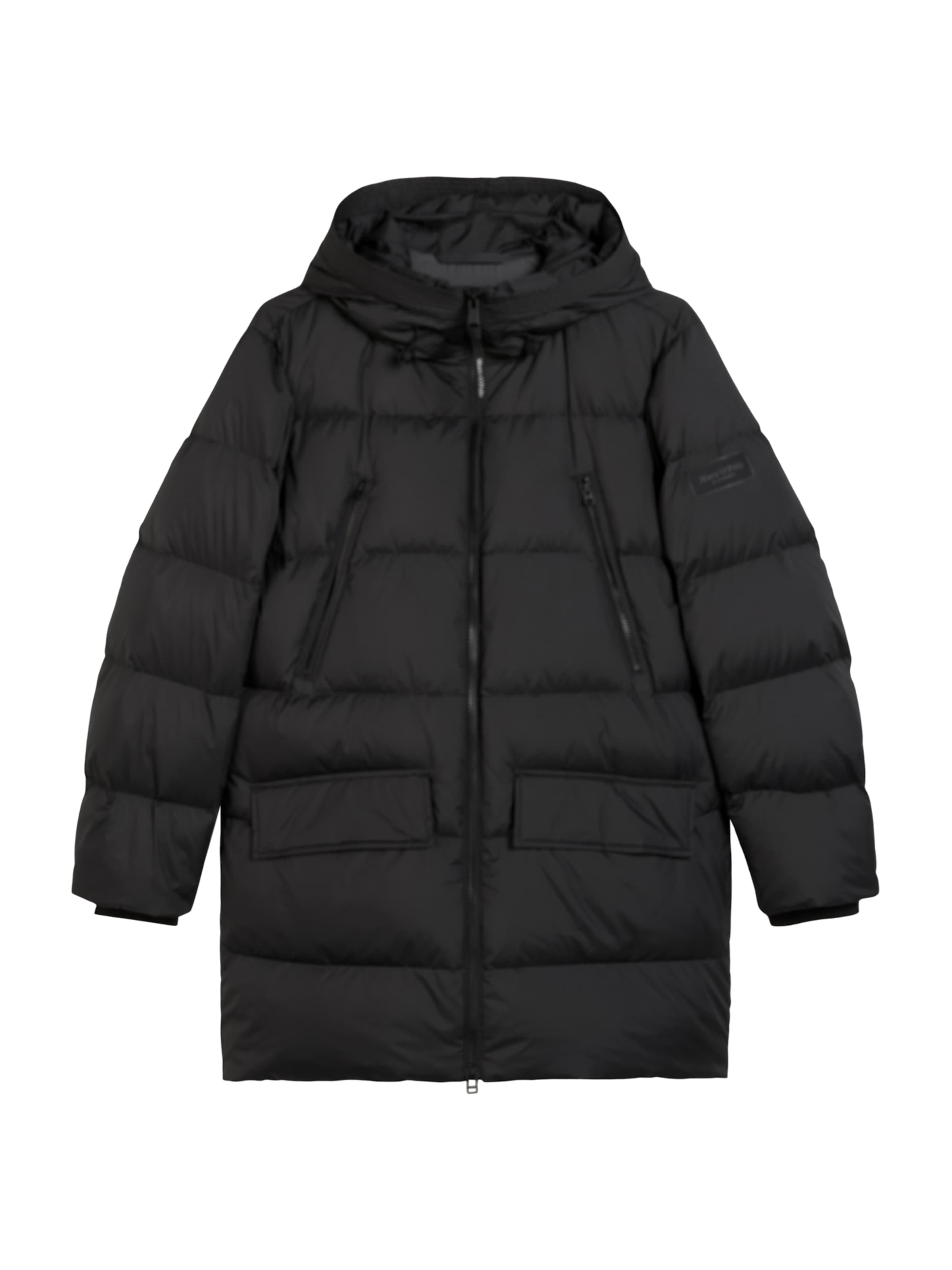 Marc O'Polo Zimní kabát – černá: přední strana