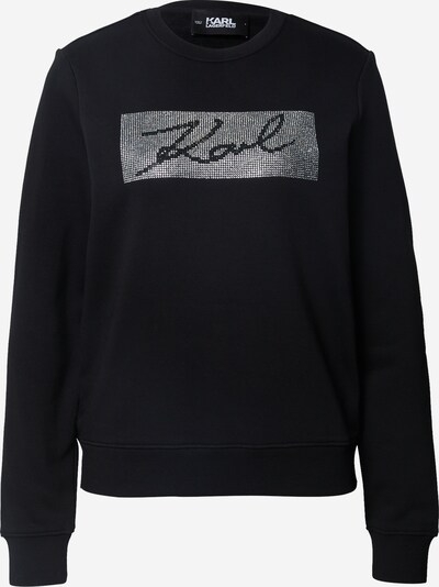 Karl Lagerfeld Bluzka sportowa 'Rhinestone' w kolorze czarnym, Podgląd produktu
