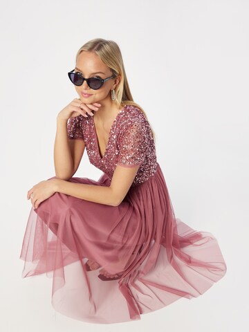 Robe de cocktail 'DELICATE' Maya Deluxe en rose