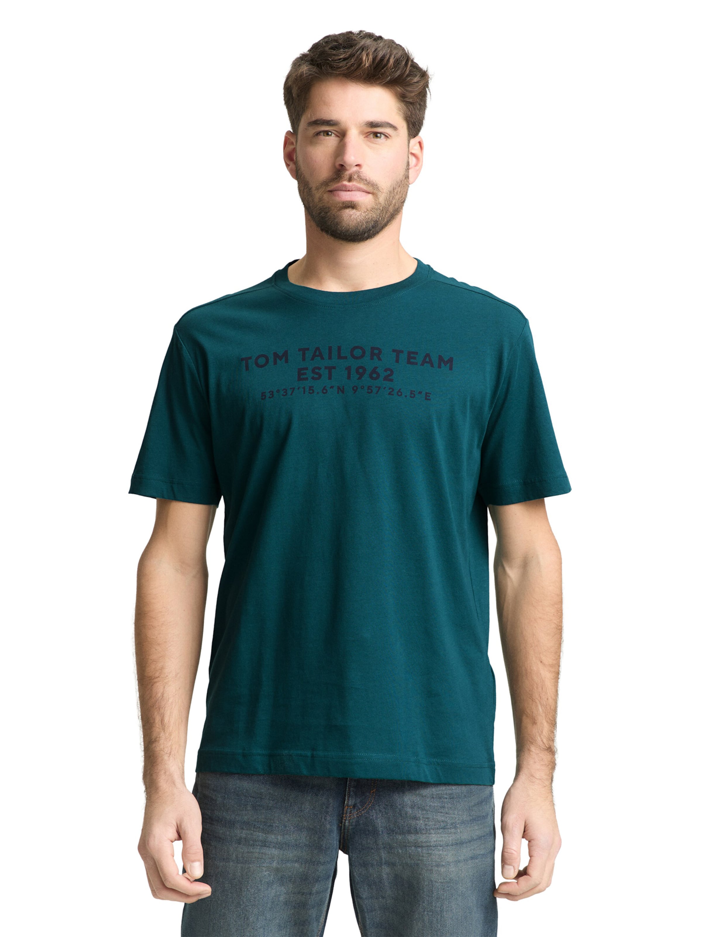 TOM TAILOR Tričko - Zelená: predná strana