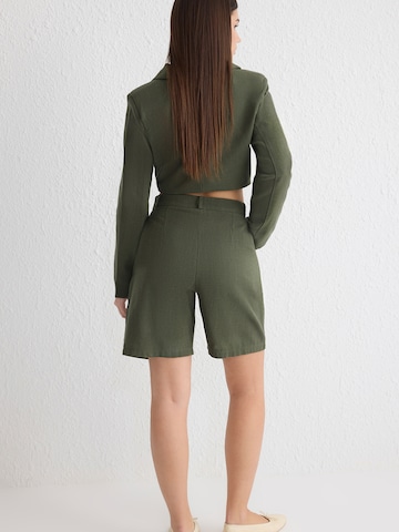 Trendyol Loose fit Pants in Green