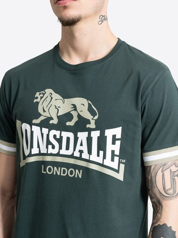 Maglietta 'Kergord' di LONSDALE in verde