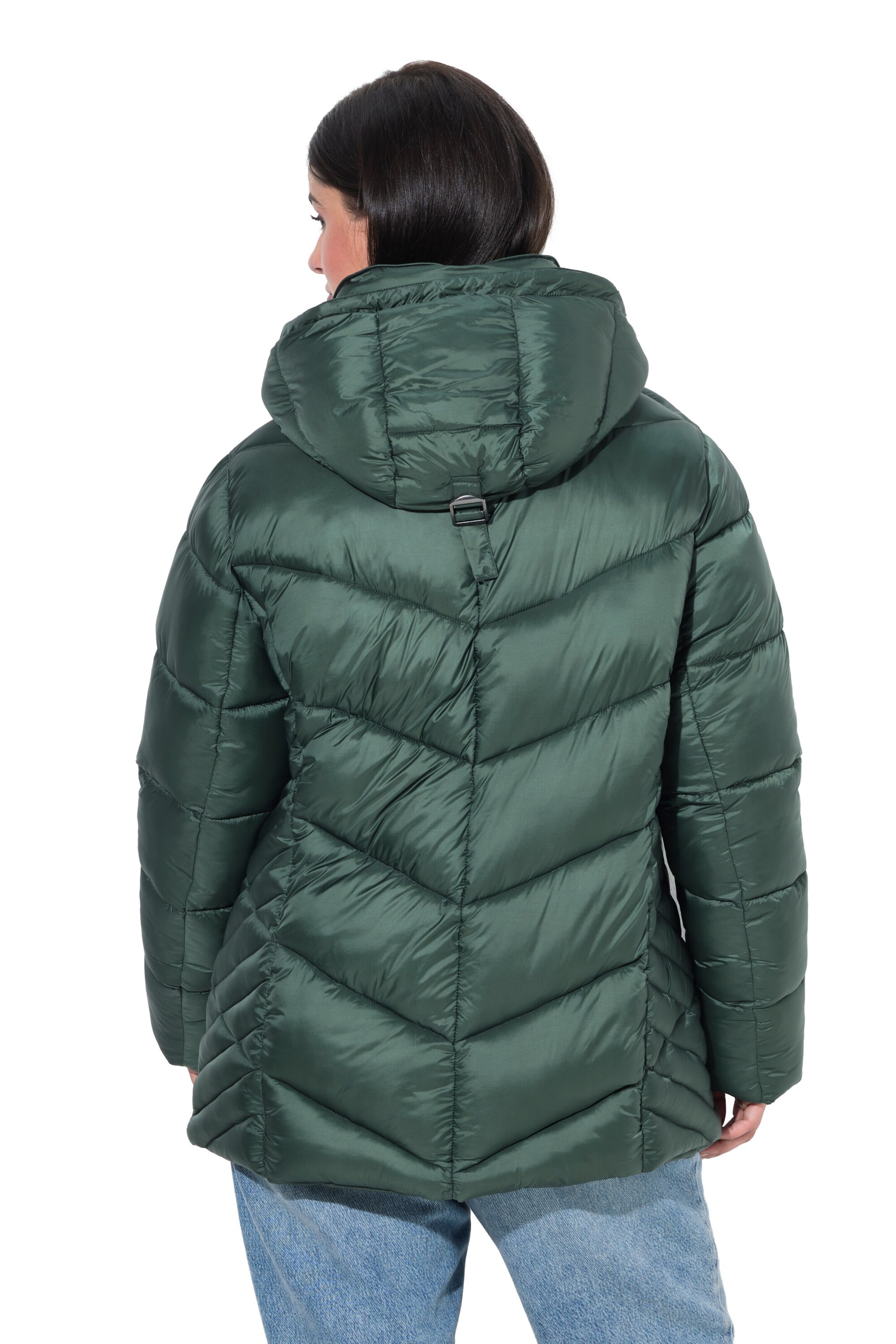 Ulla Popken Between-season jacket in Green