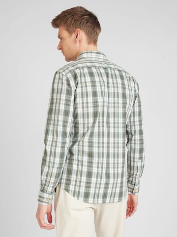 LEVI'S ® Slim Fit Skjorte 'LS Battery HM Shirt Slim' i grøn