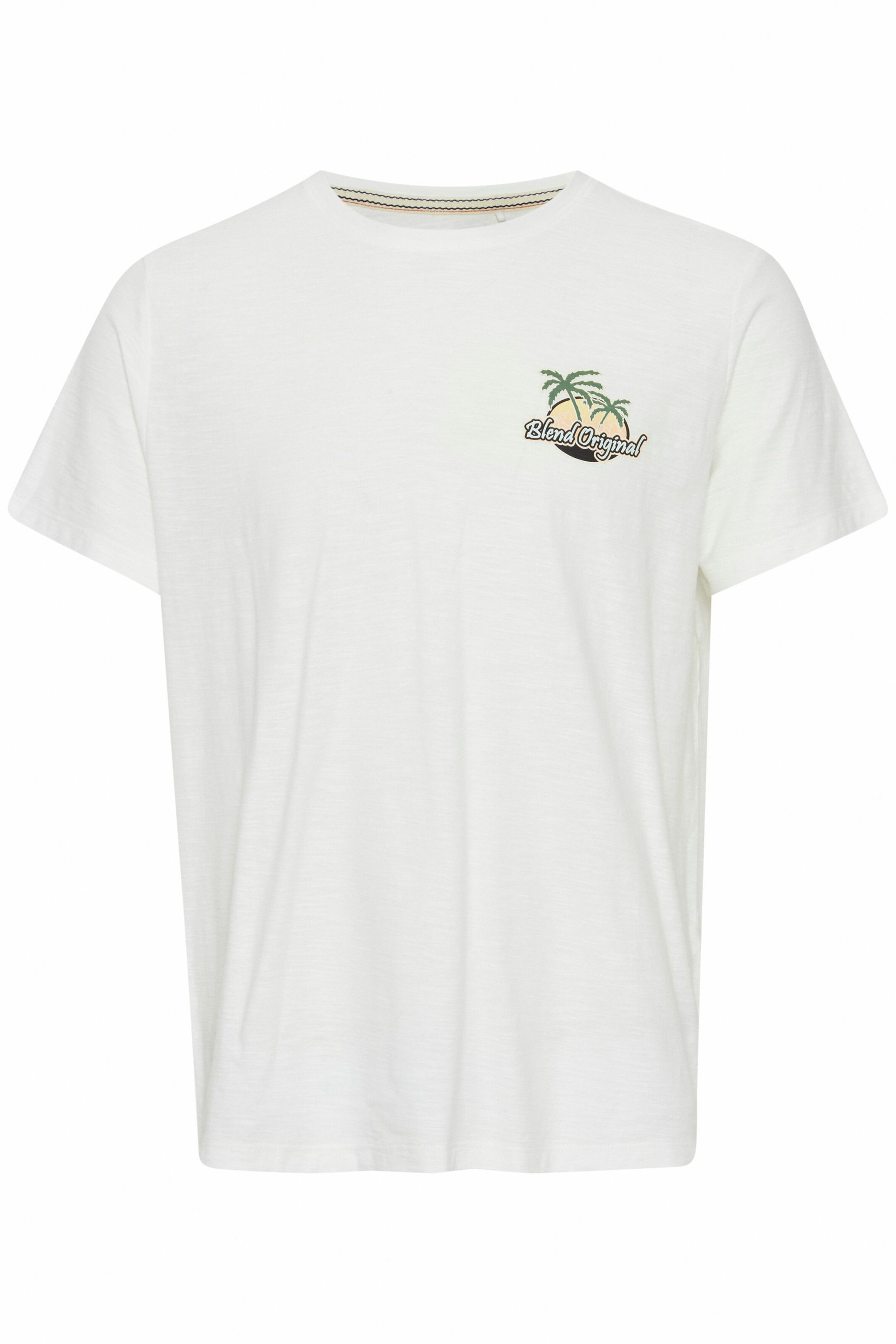 BLEND Shirt in Groen: voorkant