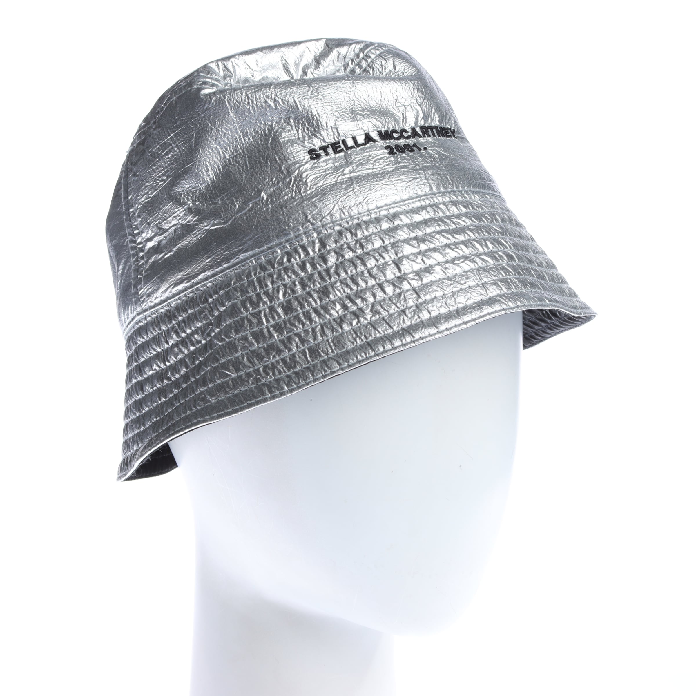 Stella McCartney Hut XS-XL in Silber: Vorderseite