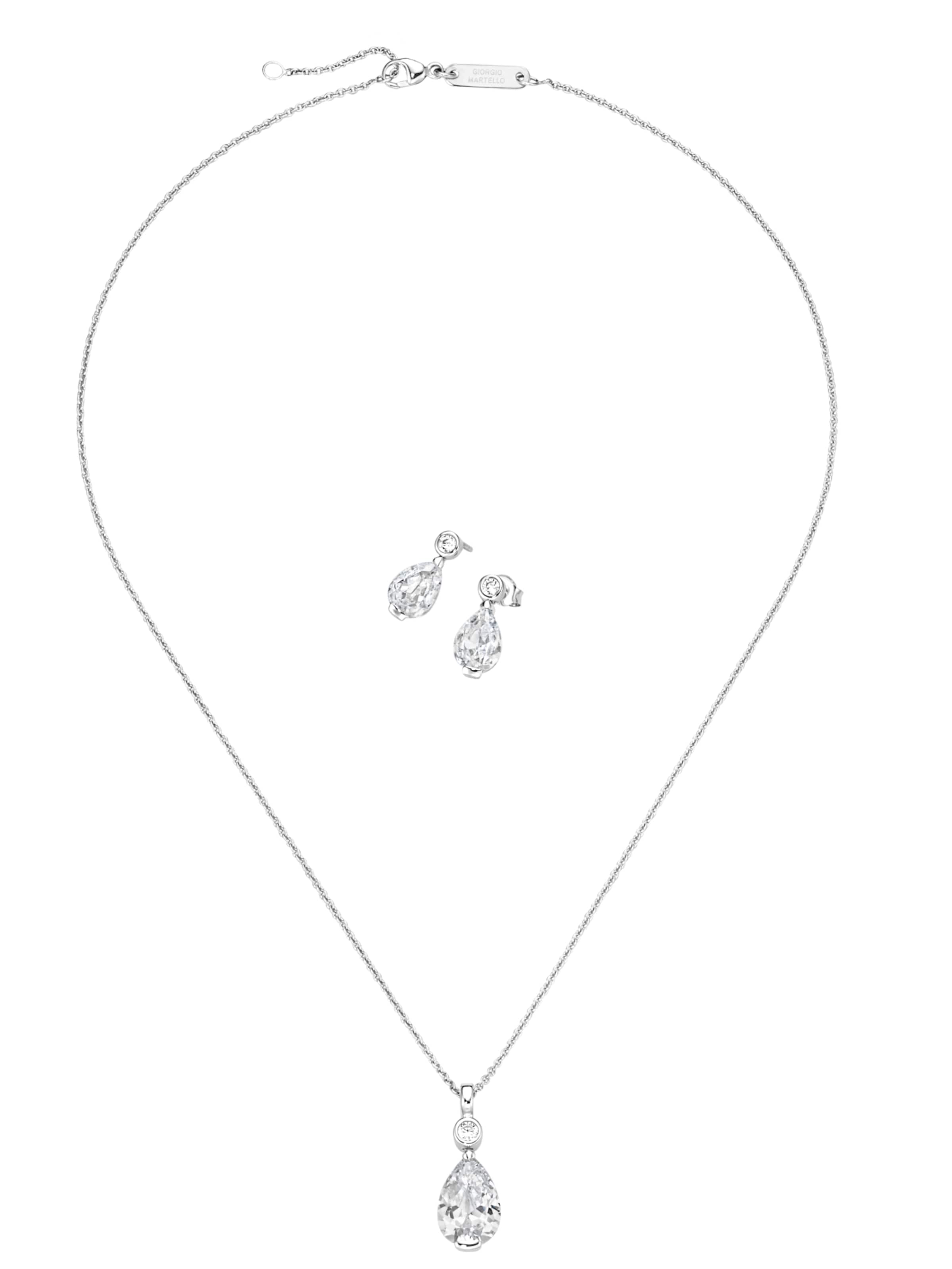 Giorgio Martello Milano - Conjunto de joyería en plata: frente