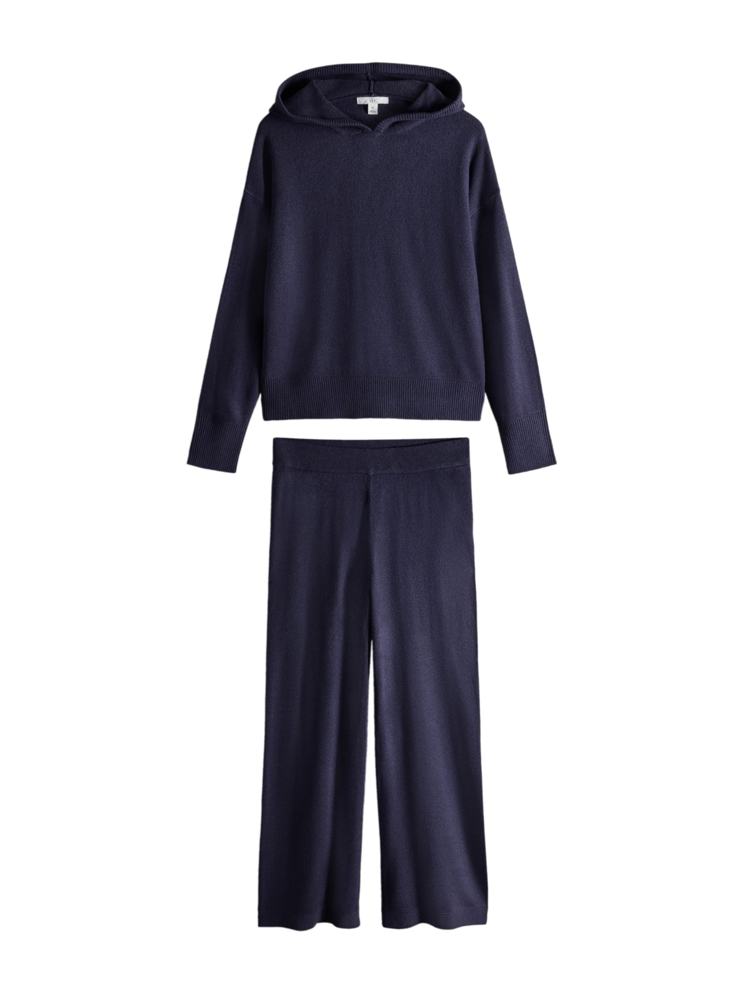 The Set - Traje para estar en casa en azul: frente