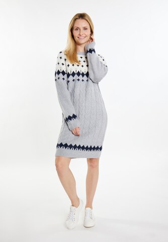 usha BLUE LABEL Knit dress in Grey