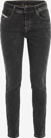 DIESEL Skinny Jeans '2017 D-SLANDY' in Grey: front