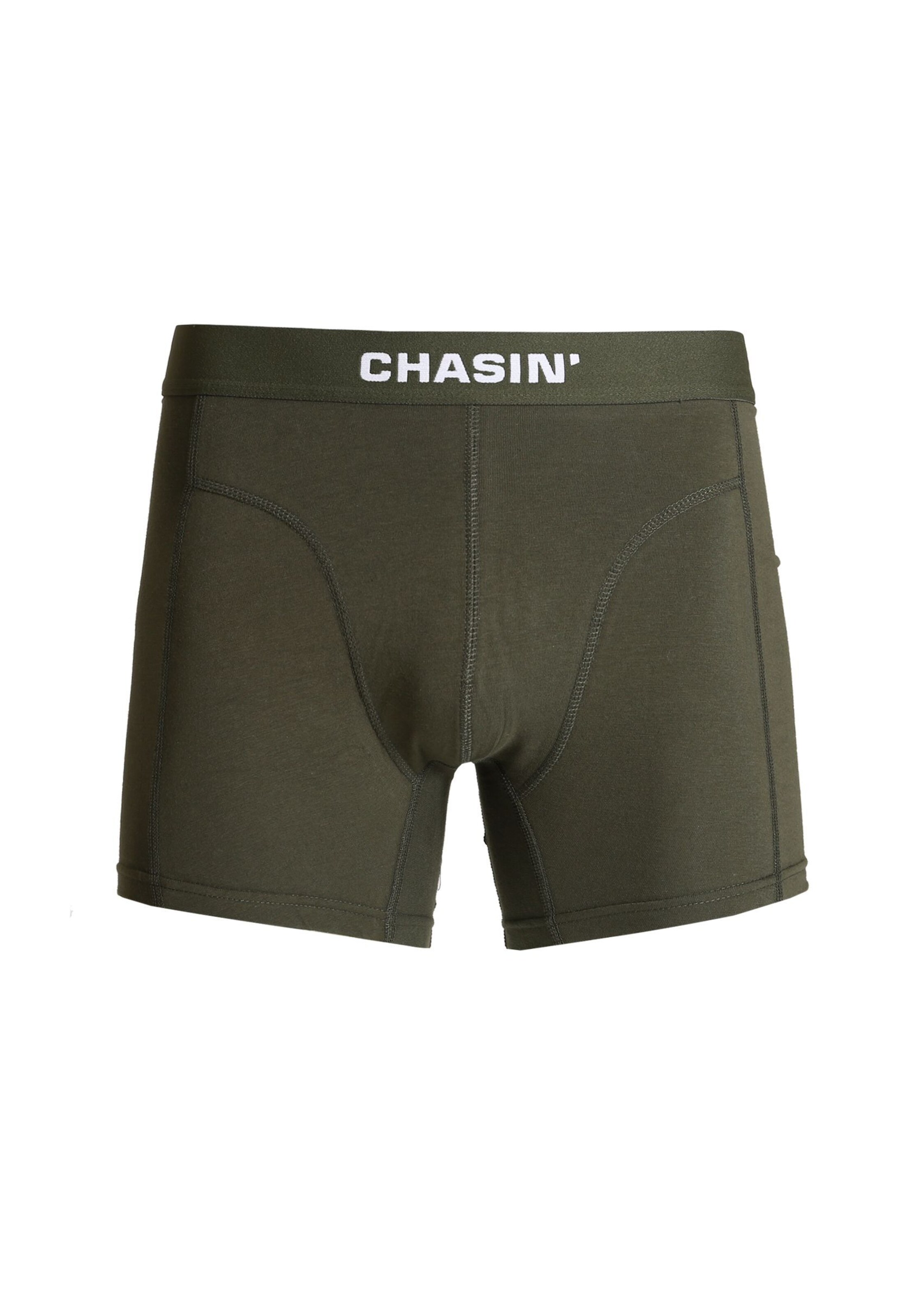 CHASIN' Boxer shorts 'Thrice Moss' in Beige
