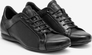 Scarpa stringata sportiva di Kazar in nero