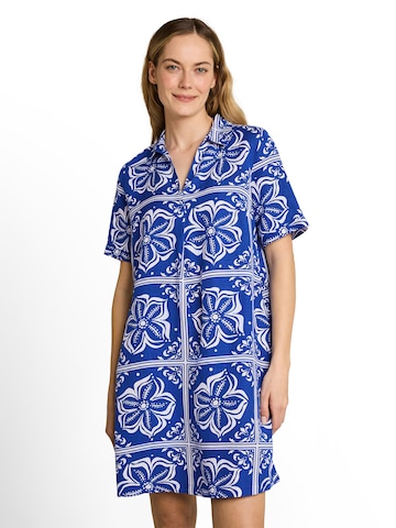TOM TAILOR Jurk in Blauw: voorkant