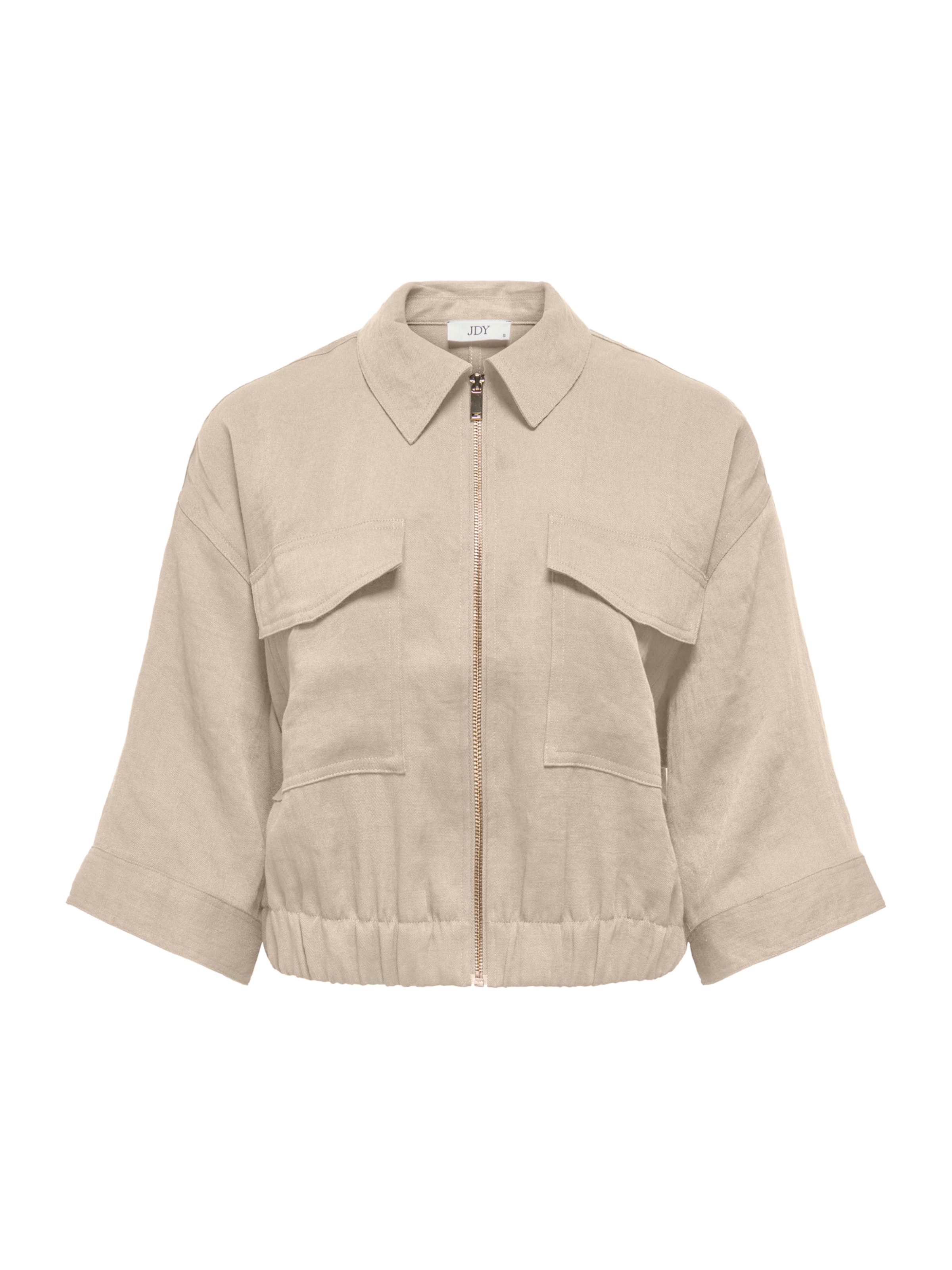 JDY Tussenjas 'JDYFINN' in Beige: voorkant