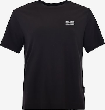 Kleinigkeit - Camiseta 'Karma' en negro: frente