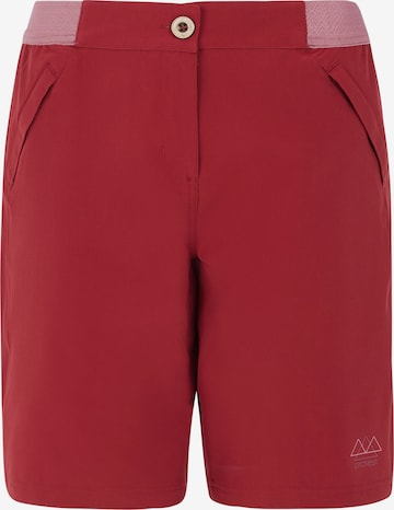 PROTEST Pants 'PRTACACIA' in Red: front
