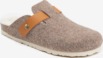 Bayton Pantolette 'Solden' i beige