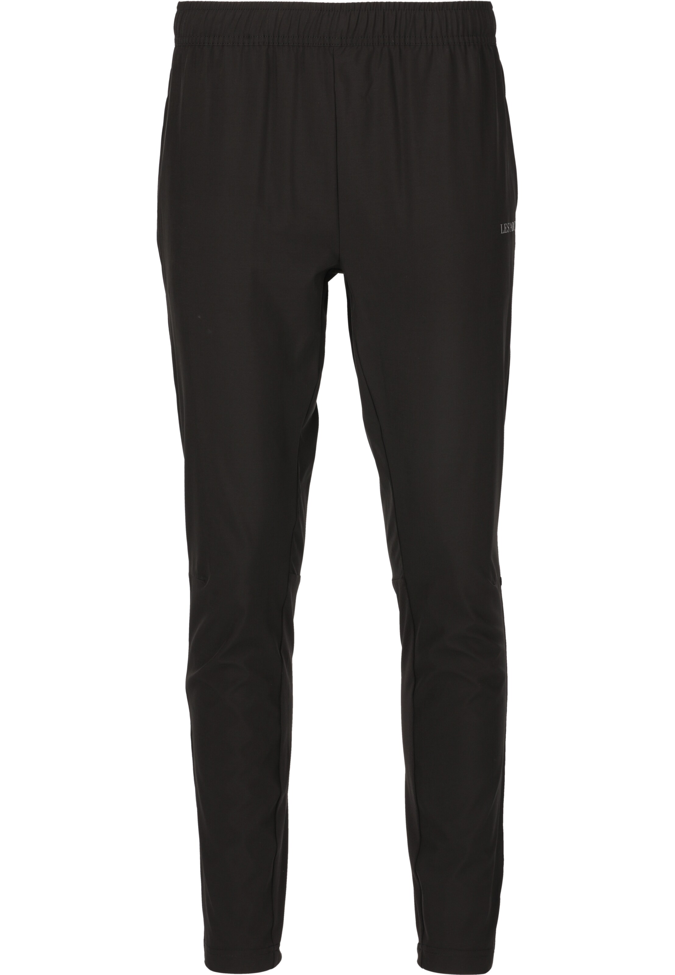 Les'Arcs Regular Hose 'Joear' in Schwarz: Vorderseite