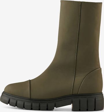 Shoe The Bear Boots 'REBEL' in Groen: voorkant