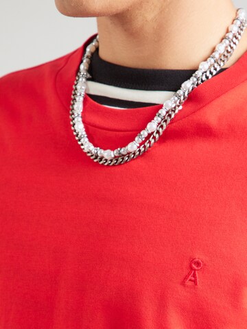 ARMEDANGELS Póló 'JAAMES' - piros