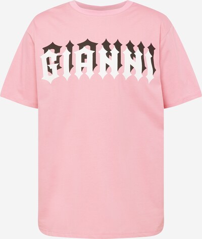 Tricou Gianni Kavanagh pe roz deschis / negru / alb, Vizualizare produs