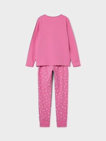 NAME IT Schlafanzug 'KORNELA' in Pink