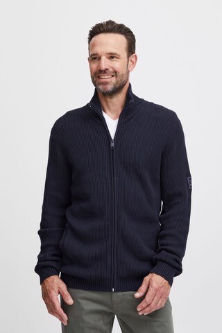 FQ1924 Knit Cardigan 'Kyle' in Blue: front