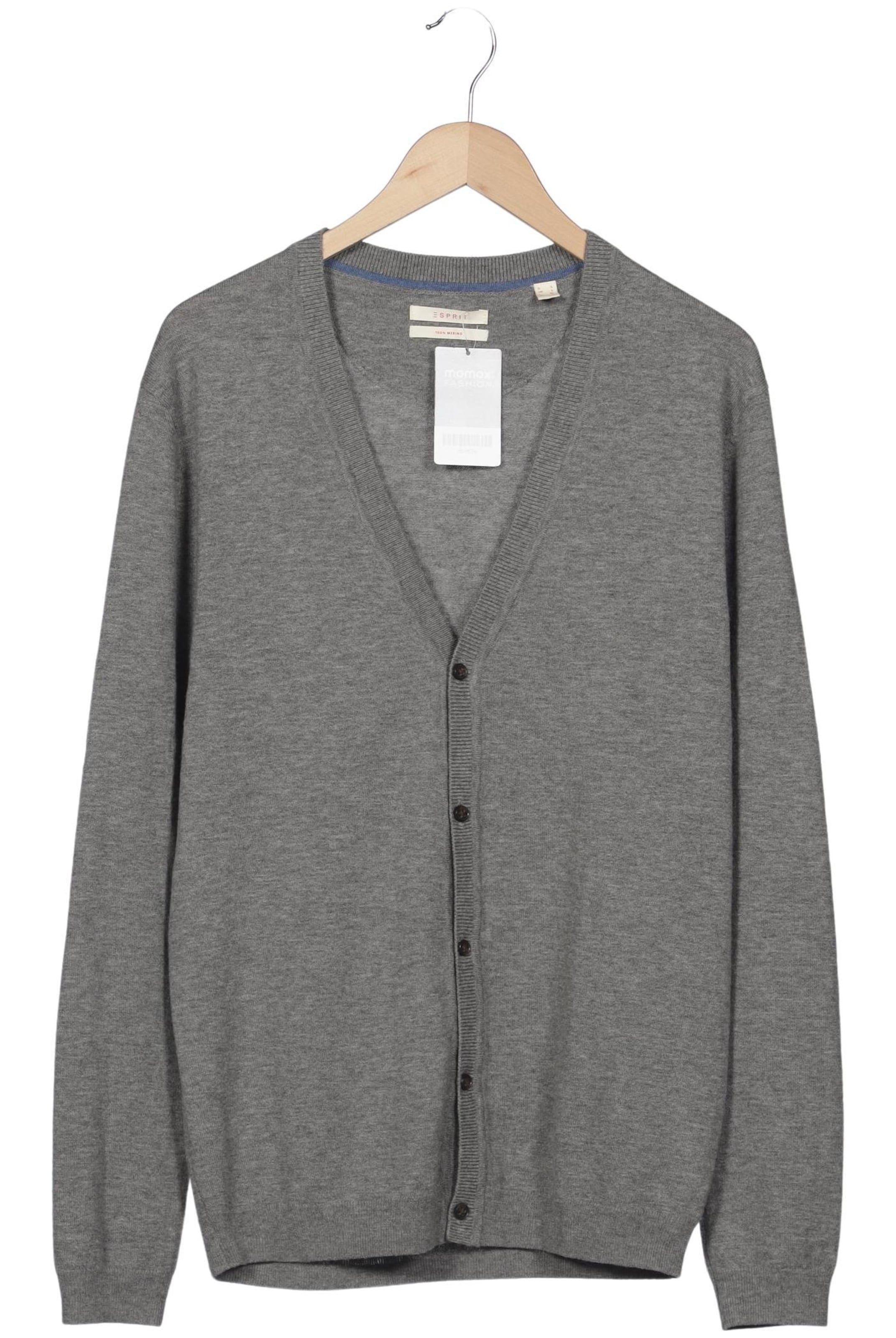 ESPRIT Strickjacke L in Grau: Vorderseite
