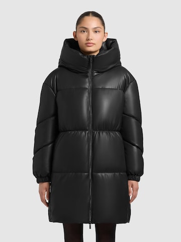 khujo Winter coat 'Lorsa' in Black: front
