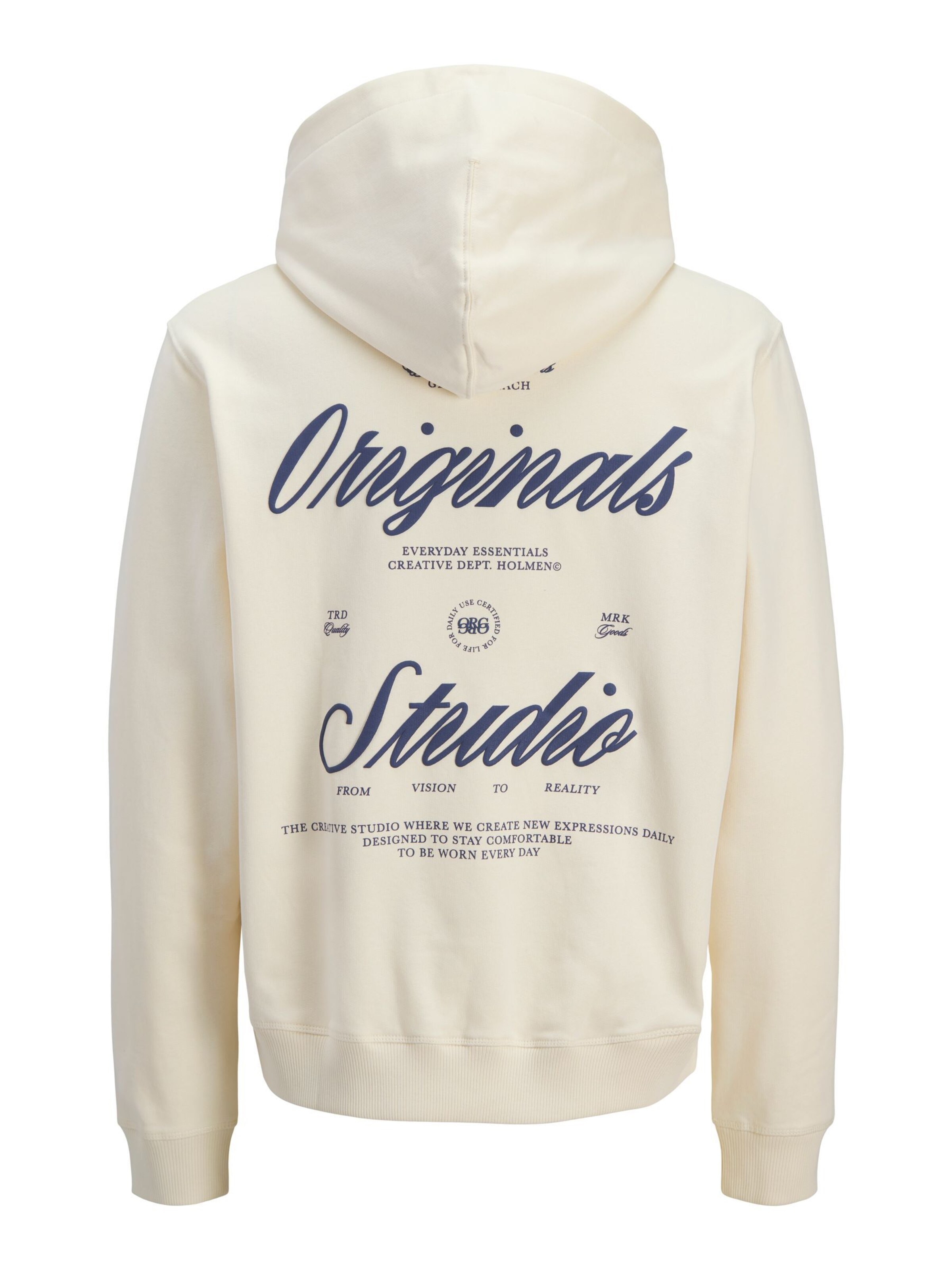Jack & Jones Plus Sweatshirt in Wit