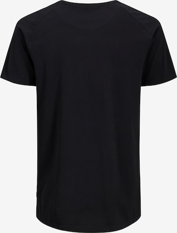 Coupe regular T-Shirt JACK & JONES en noir